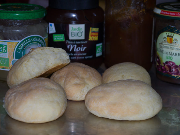 Pains au lait sans gluten