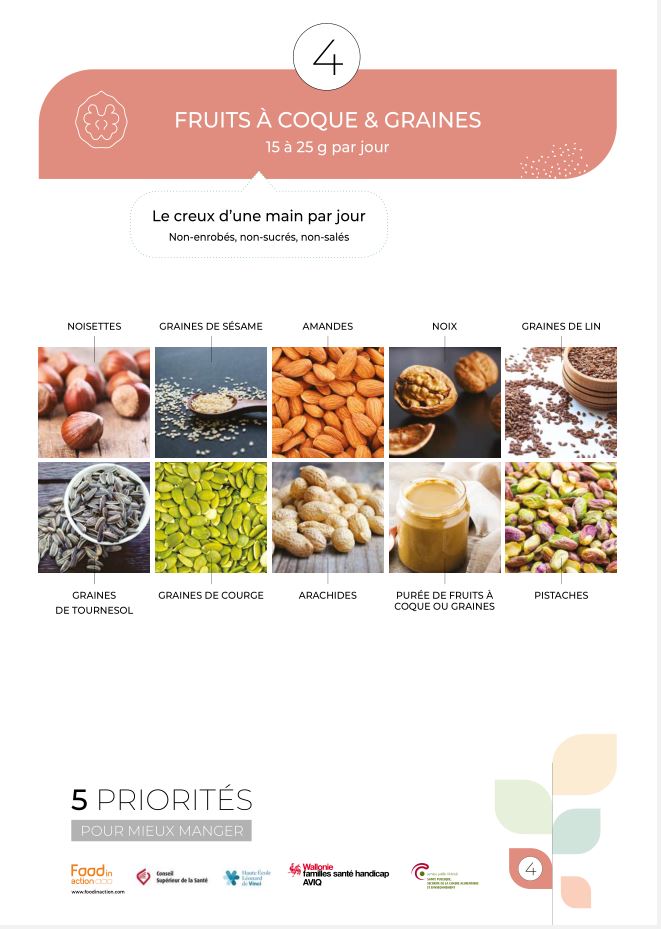 Les 5 conseils sous forme d'un épi